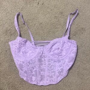 Lace Corset Top